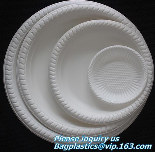 biodegradable disposable corn starch tray compartment catering tray fruit packaging tray made from cornstarch