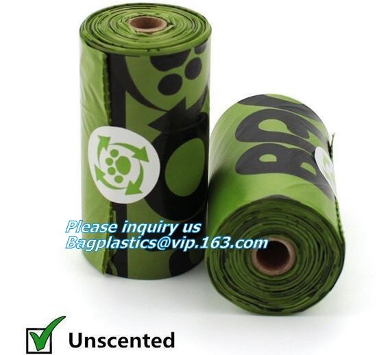 pet supplies products biodegradable plastic compostable pet poop bags, Eco-friendly Compostable Pet Poop Bag