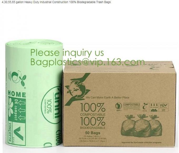 Compostable Recyclable Clear Poly Bags Custom Logo OPP Material Plastic Self Adhesive Seal Garbage Bag bagease bagplasti