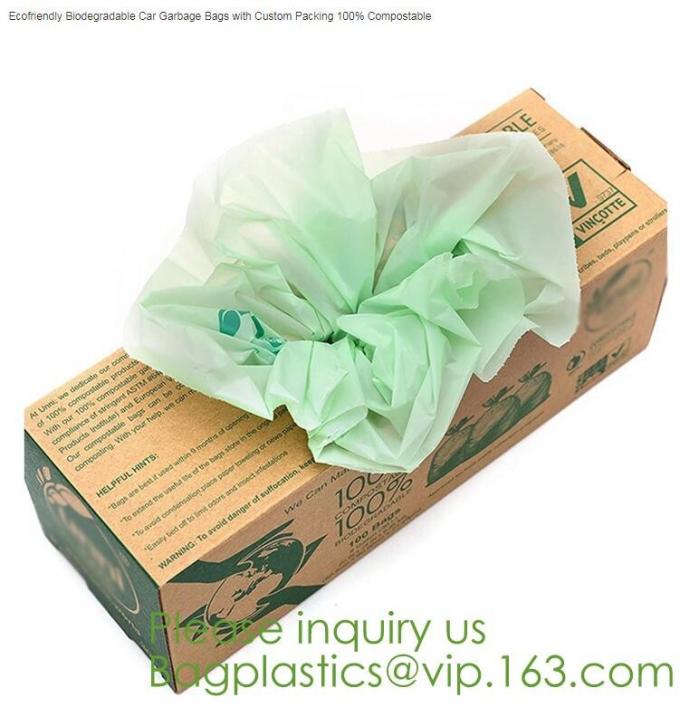 Compostable Recyclable Clear Poly Bags Custom Logo OPP Material Plastic Self Adhesive Seal Garbage Bag bagease bagplasti