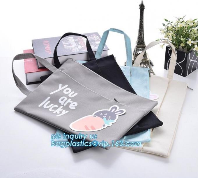 School stationery fancy premium quality, canvas pencil bags with customized logo pencil pouch, school office pencil bag