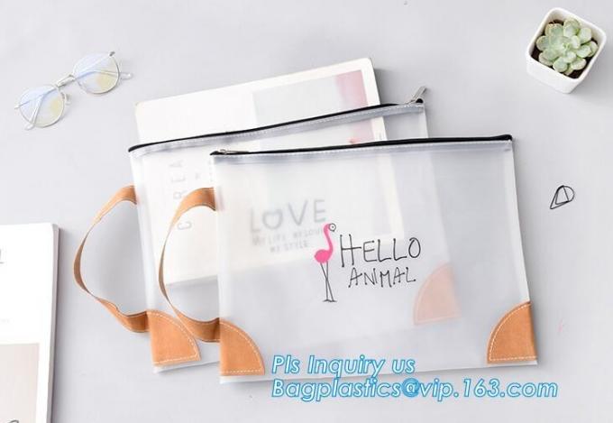 Clear vinyl Drawstring Bag, plastic custom printed pencil case, silicone DIY pencil case for gift, polyester rubber plas
