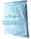 Edible 100% fully compostable biodegradable plastic Zip lockk bag made of organic corn starch