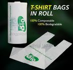 promotional fully biodegradable compostable non woven shop bag for food packing, 100% biodegradable compostable plastic