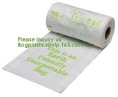 cornstarch made 100% biodegradable compostable custom printed t-shirt plastic bag with own logo,ecofriendly packaging ba