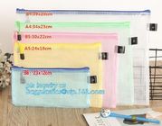 Mesh Bag File Document Bag PVC File Folder Stationery Filing Production School Office Supply-in File Folder from Office