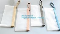promotion zipper pencil bag, Waterproof and shockpfoof Triangular pencil bag silicone pencil bag students