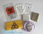 BioHazard Zip Lock Medical Specimen Bags, LDPE Biohazard Specimen Zip lockk Bag For Laboratory, Lab Bags /Specimen Bags/zi