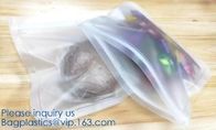 Large Reusable Vacuum Zipper Preservation Freezer sandwich Zip lockk Cooking Fresh Zip Silicone Food Storage Bags With Tim