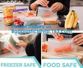 FDA Approved Zip Lock Bags Food Packaging Zipper peva Reusable Zip lockk Sandwich Bag,Eco-Friendly Soft Clear PEVA Bag Wit