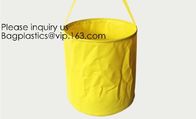 PVC Tarpaulin Waterproof Collapsible Barrel Rain Water Barrel Collapsible Plastic Flexible Pvc Rain Water Barrel, bageas