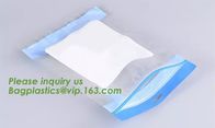 Biodegradable stand up foil zipper bag side gusset bags square block flat bottom Zip lockk packaging pouch bagease bagplas