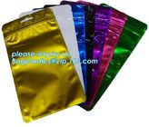 Custom Printed Food Grade Plastic Laminated Aluminum Foil Flexible Metallized Flat Pouch 50g Snack Packaging Bags bageas
