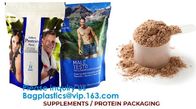 Supplements protein Packaging, Drip Filter Hanging Ear Coffee Kraft Paper Foil Outer Bag Pouch Bag, Biodegradable