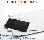 ASTM APPROVED CHILD-REISISTANT POUCH BAGS,Travel Discreet Containers Odor Blocking Resealable Storage Smell Proof Bag Wi