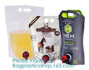 Multi-Layer Beverage Packaging Pouch Portable Wine Bags, Wine Carriers, Juice Beverage Bags, Drink Ice Bags, Wine Gift