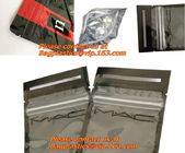 Flat Bottom Zipper Stand Up Aluminum Foil Custom Zip Lock With Logo Snack Packaging Bags,Flat Bottom With Zip lockk Zipper