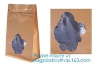 Printed Waterproof Zipper Stand Up Aluminum Foil Bag For Pet Food Laminated Bags, Polypropylene Pouches, Aluminum Foil B