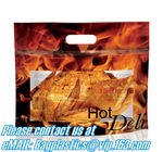Zipper Hot Chicken Bags/ Roasted Chicken Packaging Bag With Window/ Microwaveable Grilled Chicken Bag, bagease, bagplast
