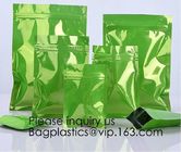 Top zip plastic bag food packaging/ 3 side seal zipper bag/ stand up pouch Zip lockk bag for meat,pork,beef,sea food pack