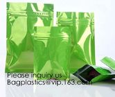 Top zip plastic bag food packaging/ 3 side seal zipper bag/ stand up pouch Zip lockk bag for meat,pork,beef,sea food pack
