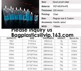 Reusable kit Plastic Liquor Pouches flask, drinking flask water bottle kit travelling flask,230 ml, 420 ml and 1000 ml