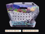 Hang Hole Plastic Stand Up Cherry Bag Factory, Fresh fruit bag(Cherry/Lichi/grape), Perforated Standup Bag for Fruit Pac