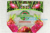 micro perforated plastic bags for vegetable, Quart Zip lockk storage bags reclosable bags for extra freshness fruit grip s