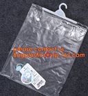 Swimwear Packaging Pouch With Zip lockk Top,Gusset Bag Bikini Zipper Packaging Swimwear Bags,hanger hook plastic underwear
