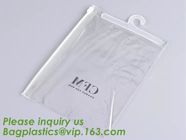 self adhesive zipper hanger hook plastic bags for garment,Type hanger hook plastic bag,zipper bag manufacturers,Hook Zip