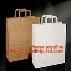 luxury famouse brand packaging texured brown paper shopping bags for watch jewelry underware