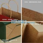 Food bags disposable brown paper thickened baking dim sum takeaway wholesale bread bags.,Seal Bread Kraft Paper Packagin
