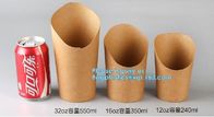 French fries cone,chips french fries packaging,Size Kraft Cardboard Cone French Fries Printed Paper Cones bagease packag