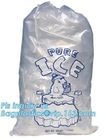 BIODEGRADABLE, COMPOSTABLE FRESH ice bag, insulated ice cream carry cooler bag, juice ice tea ice cola bag/pouch/sachet