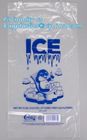 COMPOSTABLE customized ice bag with drawstring, Food Industrial Use Plastic Wicket Ice Bag, ice bag on roll, Ice Bags wi