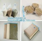 deflatable storage bags, stackable cube vacuum sealed storage tote box for bedding, vacuum storage bag with canvas box f