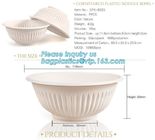 7.5 inch Biodegradable Soup Bowl Disposable Cheap Food Grade Personalized Corn Starch Bowl,Corn Starch Biodegradable Bow