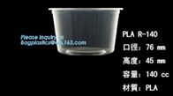 Biodegradable Disposable Cornstarch CPLA Cup,90mm CPLA hot drink cup lid for 10oz 12oz 16oz 20oz cup, bagplastics, packa