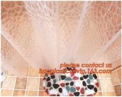 Water-Repellent Fabric Custom Print Shower Curtain Mildew-Resistant Machine Washable White ,Bathroom Bath Textile Fabric