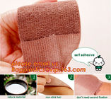 Colored Non-woven Self Adhesive Cohesive Bandage Medical Elastic Bandage, Medical customized color pop bandage china che