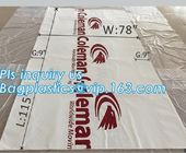Gusseted Side/Square Bottom Pallet Bags PE Pallet Covers, Giant Black Opaque Poly Bag Pallet Covers and Liners, vinyl co