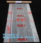 Gusseted Side/Square Bottom Pallet Bags PE Pallet Covers, Giant Black Opaque Poly Bag Pallet Covers and Liners, vinyl co
