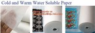 Cold and warm water soluble paper &amp; film,hot melt film,hot melt adhensive film,PVA water transfer printing film / Cold w