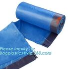 Bio Recycling &amp; Degradable Strong Rubbish Bags Bathroom Trash Can Liners for Bedroom Home Kitchen Office Car Waste Bin