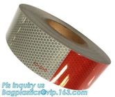 3M Red&amp;White Reflective tapes/sheeting/marks for vehicle,Aluminized avery CE mark conspicuity metalized reflective tape