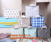 Custom Mini Folding Collapsible Storage Canvas Laundry Basket,Baby toy storage canvas folding storage basket, bagease