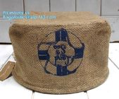 natural jute burlap foldable decorative storage basket,X-Large Well Standing 26&quot; Toy Chest Baskets Storage Bins for Dog