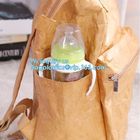 Waterproof Tyvek coated shopping folding bag, OEM eco-friendly tear-proof tyvek paper lunch bag, Tyvek Backpack Bag