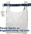 Reusable Promotional Green Tyvek Shopping Tote BagWaterproof Washable Eco Zip lockk Handy Makeup Cosmetic Clutch Bag Cases