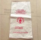 pp woven bag supplier BOPP laminated waterproof plastic transparent 10kg/25kg/30kg/50kg packing rice bag, BAGPLASTICS, P